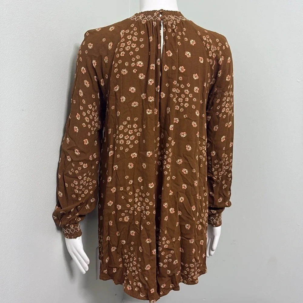 Revolve Free People Flower In Her Hair tunic dress in Mustard XS